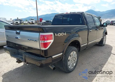 2013 Ford F150 Platinum z USA, uszkodzony, nr VIN 1FTFW1ET1DFA39040